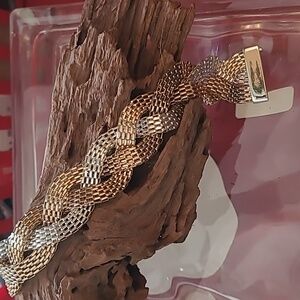 Braclet gold and silver